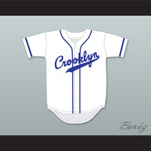 Load image into Gallery viewer, Crooklyn Blue On White Baseball Jersey