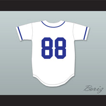 Load image into Gallery viewer, Crooklyn Blue On White Baseball Jersey