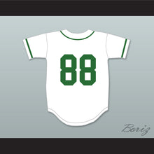 Load image into Gallery viewer, Crooklyn Green On White Baseball Jersey