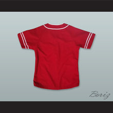 Load image into Gallery viewer, Crooks Red Button Down Baseball Jersey