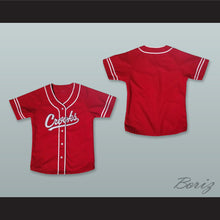 Load image into Gallery viewer, Crooks Red Button Down Baseball Jersey
