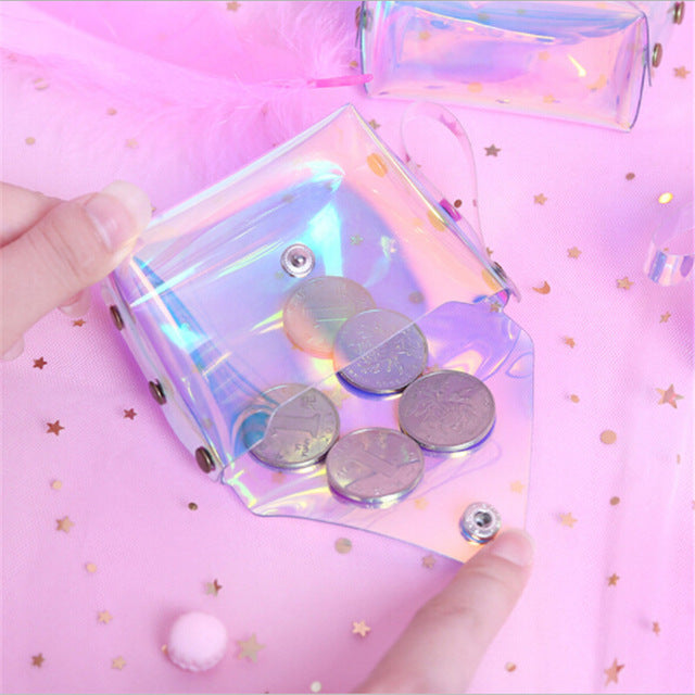 Crossbody Bags for Women 2019 Laser Transparent Bags Fashion Women Korean Style Shoulder Bag Messenger PVC Waterproof Beach Bag