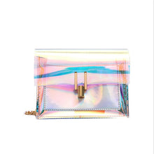 Load image into Gallery viewer, Crossbody Bags for Women 2019 Laser Transparent Bags Fashion Women Korean Style Shoulder Bag Messenger PVC Waterproof Beach Bag