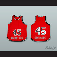 Load image into Gallery viewer, Cruisers 45 Red Basketball Jersey