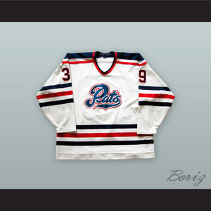 Curtis Tipler 39 Regina Pats White Hockey Jersey