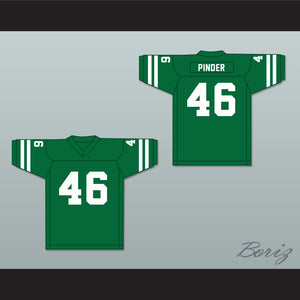 1975 WFL Cyril Pinder 46 Chicago Winds Road Football Jersey