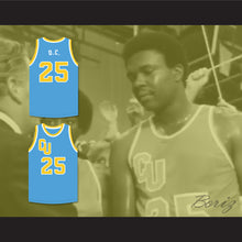 Load image into Gallery viewer, D.C. 25 Cadwallader University Light Blue Basketball Jersey Fast Break