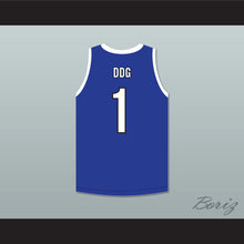 Load image into Gallery viewer, DDG 1 ACE Family Charity Blue Basketball Jersey