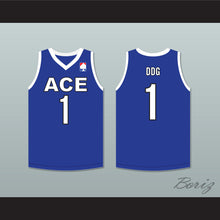 Load image into Gallery viewer, DDG 1 ACE Family Charity Blue Basketball Jersey