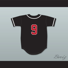 Load image into Gallery viewer, Designated Hitter 9 Black Baseball Jersey