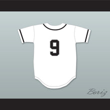 Load image into Gallery viewer, Designated Hitter 9 White Baseball Jersey