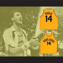 Load image into Gallery viewer, Dino Radja 14 Jugoplastika Yellow Basketball Jersey