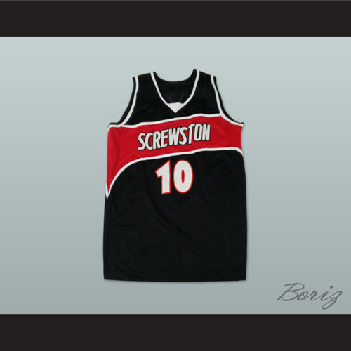 DJ Screw 10 Screwston Houston Black Basketball Jersey