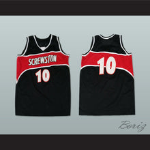 Load image into Gallery viewer, DJ Screw 10 Screwston Houston Black Basketball Jersey