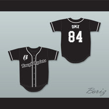Load image into Gallery viewer, DMX 84 Rough Ryders Black Baseball Jersey