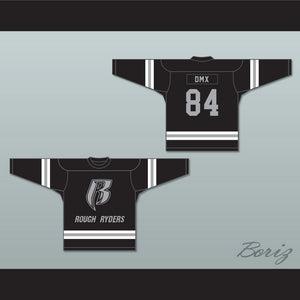 DMX 84 Rough Ryders Black Hockey Jersey