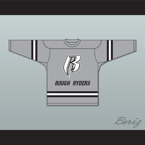 DMX 84 Rough Ryders Gray Hockey Jersey