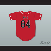 Load image into Gallery viewer, DMX 84 Rough Ryders Red Baseball Jersey