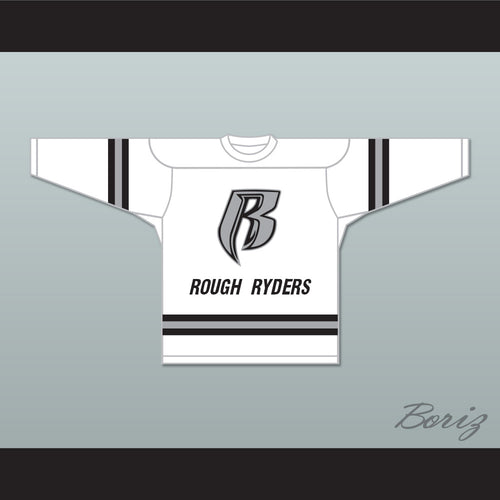 DMX 84 Rough Ryders White Hockey Jersey