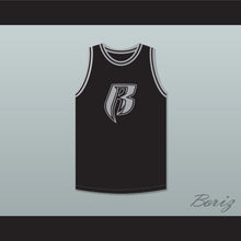 Load image into Gallery viewer, DMX 84 Rough Ryders Black Basketball Jersey 1