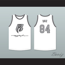 Load image into Gallery viewer, DMX 84 Rough Ryders White Basketball Jersey 2
