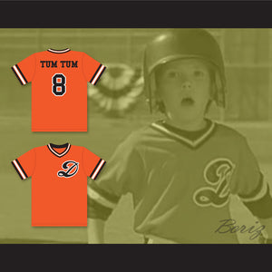 Michael 'Tum Tum' Douglas 8 Dragons Baseball Jersey