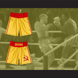Ivan Drago USSR Boxing Shorts Rocky IV