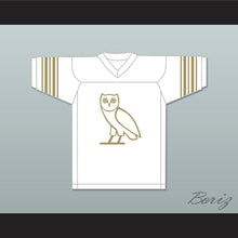 Load image into Gallery viewer, Drake 9 OVO White Football Jersey