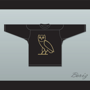 Drake 9 OVO Black Hockey Jersey