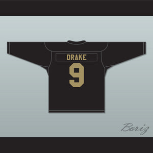 Drake 9 OVO Black Hockey Jersey