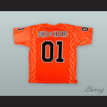Load image into Gallery viewer, Dukes of Hazzard 01 General Lee Orange Football Jersey