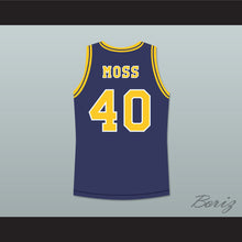 Load image into Gallery viewer, Randy Moss 40 Dupont High School Panthers Navy Blue Basketball Jersey 2
