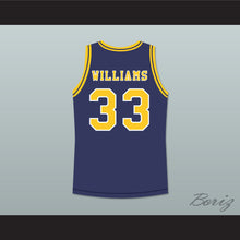 Load image into Gallery viewer, Jason Williams 33 Dupont High School Panthers Navy Blue Basketball Jersey 2