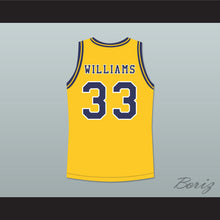 Load image into Gallery viewer, Jason Williams 33 Dupont High School Panthers Yellow Basketball Jersey 2