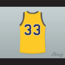 Load image into Gallery viewer, Jason Williams 33 Dupont High School Panthers Yellow Basketball Jersey 1