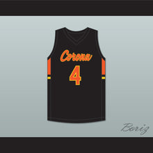 Load image into Gallery viewer, Dalen Terry 4 Corona del Sol High School Aztecs Black Basketball Jersey 2