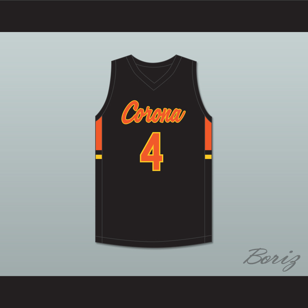Dalen Terry 4 Corona del Sol High School Aztecs Black Basketball Jersey 2