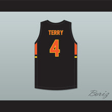 Load image into Gallery viewer, Dalen Terry 4 Corona del Sol High School Aztecs Black Basketball Jersey 2