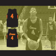 Load image into Gallery viewer, Dalen Terry 4 Corona del Sol High School Aztecs Black Basketball Jersey 1