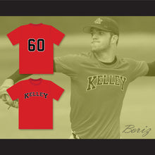 Load image into Gallery viewer, Dallas Keuchel 60 Bishop Kelley High School Comets Red Baseball Jersey 1