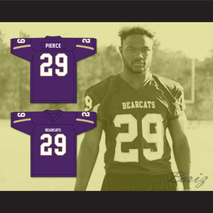 Dameon Pierce 29 Bainbridge High School Bearcats Purple Football Jersey 2