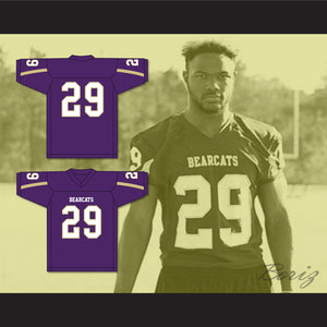 Dameon Pierce 29 Bainbridge High School Bearcats Purple Football Jersey 1