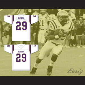 Dameon Pierce 29 Bainbridge High School Bearcats White Football Jersey 2