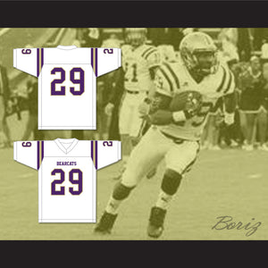 Dameon Pierce 29 Bainbridge High School Bearcats White Football Jersey 1