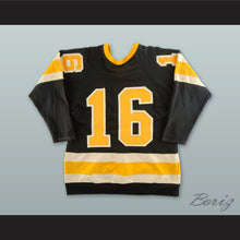 Load image into Gallery viewer, Dan Djakalovic 16 Hampton Gulls Black Hockey Jersey