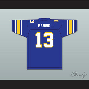 Dan Marino 13 Central Catholic High School Blue Football Jersey