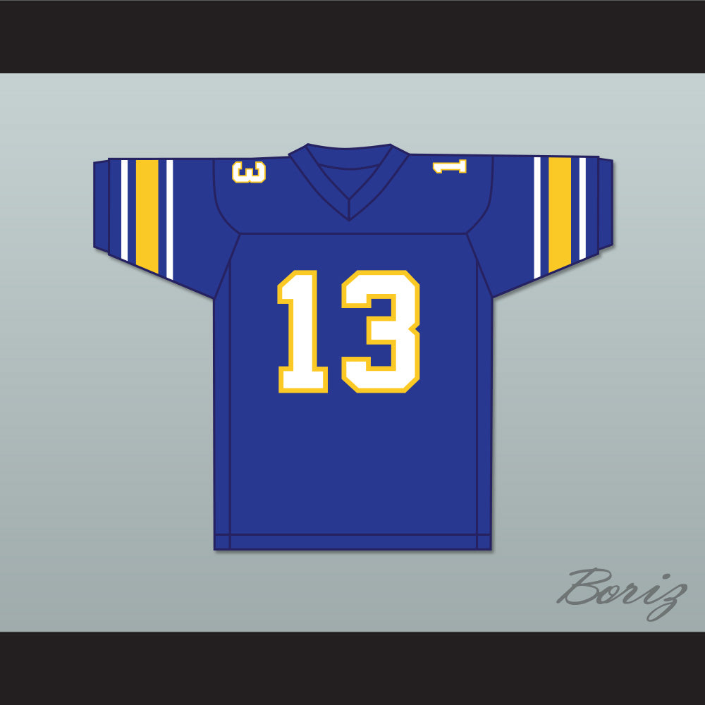 Dan Marino 13 Central Catholic High School Vikings Blue Football Jersey