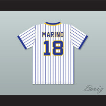 Load image into Gallery viewer, Dan Marino 18 Central Catholic High School Pinstriped Baseball Jersey