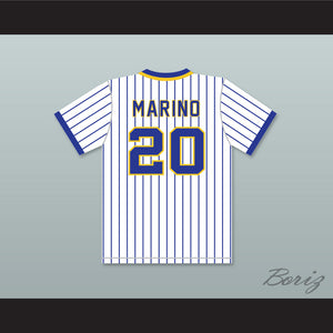 Dan Marino 20 Central Catholic High School Pinstriped Baseball Jersey