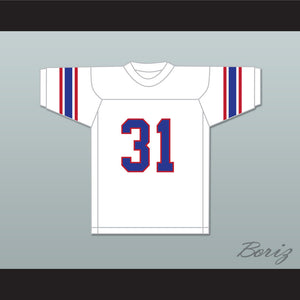 Dana White 31 High School White Football Jersey 2